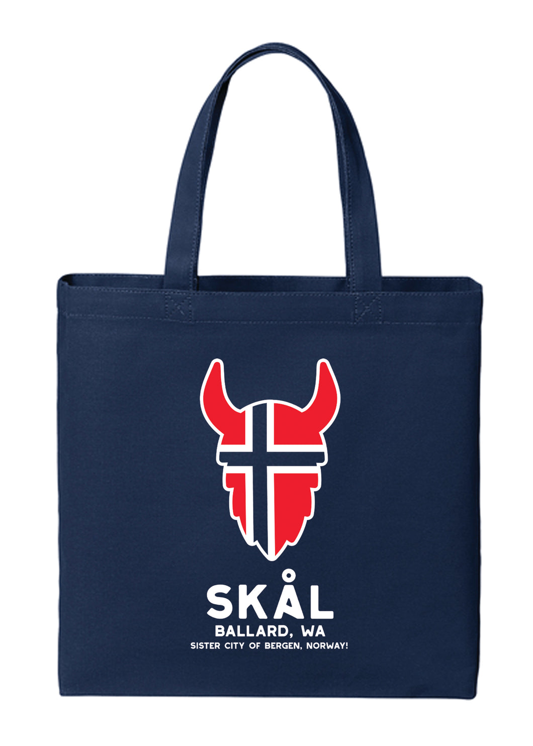 Norwegian Hop Viking Tote Bag
