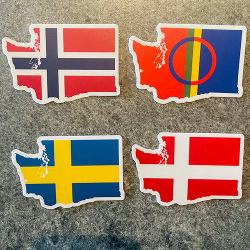 Nordic Washington Stickers